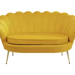 Clearance Sofa Water Lily 2-Sitzer Gelb 132Cm Sofas & Couches