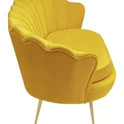 Clearance Sofa Water Lily 2-Sitzer Gelb 132Cm Sofas & Couches