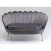 New Sofa Water Lily 2-Sitzer Grau 132Cm Sofas & Couches