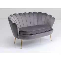 New Sofa Water Lily 2-Sitzer Grau 132Cm Sofas & Couches