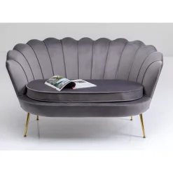 New Sofa Water Lily 2-Sitzer Grau 132Cm Sofas & Couches