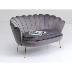 New Sofa Water Lily 2-Sitzer Grau 132Cm Sofas & Couches