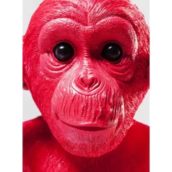 Outlet Spardose Monkey Kikazaru Rot Deko & Geschenkartikel