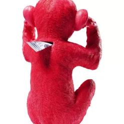 Outlet Spardose Monkey Kikazaru Rot Deko & Geschenkartikel
