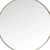 Outlet Spiegel Curve Round Brass O100Cm Spiegel