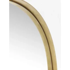 Outlet Spiegel Curve Round Brass O100Cm Spiegel