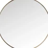 Spiegel Curve Round Copper O100Cm Spiegel