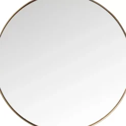 Spiegel Curve Round Copper O100Cm Spiegel