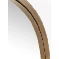 Spiegel Curve Round Copper O100Cm Spiegel