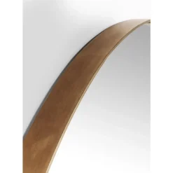 Spiegel Curve Round Copper O100Cm Spiegel