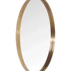 Spiegel Curve Round Copper O100Cm Spiegel