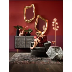 Outlet Spiegel Hologram Gold 76X119Cm Spiegel