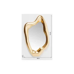Sale Spiegel Hologram Gold 68X117Cm Spiegel