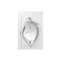 Hot Spiegel Hologram Silber 119X76Cm Spiegel