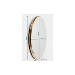 Sale Spiegel Jetset Oval Gold 94X64Cm Spiegel