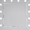 Discount Spiegel Make Up Square 81X81Cm Leuchtobjekte