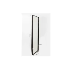 Hot Spiegel Ombra Mo Soft Schwarz 80X200Cm Spiegel
