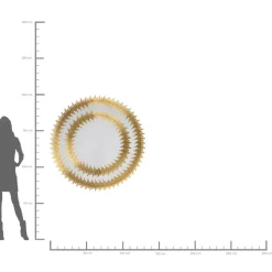 Clearance Spiegel Solare Gold O132Cm Spiegel
