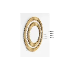 Clearance Spiegel Solare Gold O132Cm Spiegel