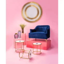 Clearance Spiegel Solare Gold O132Cm Spiegel