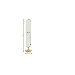 Outlet Standspiegel Curve 40X170Cm Spiegel