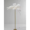 Outlet Stehleuchte Feather Palm Weis 165Cm Steh & Bodenleuchten