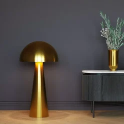 Stehleuchte Loungy Gold 95Cm Steh & Bodenleuchten