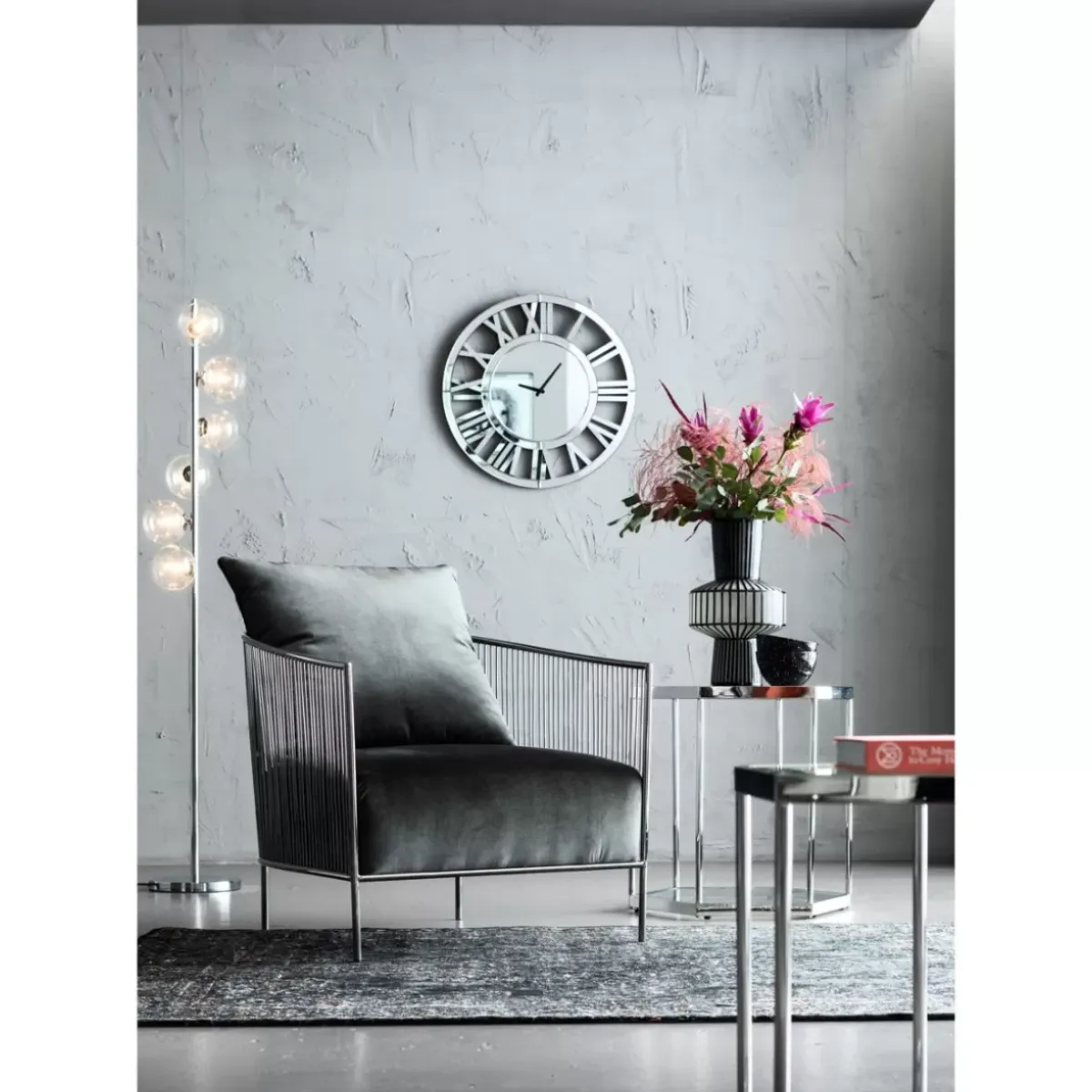 Discount Stehleuchte Scala Balls Chrome 160Cm Steh & Bodenleuchten