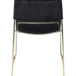 Stuhl Hugo Schwarz Gold Stühle