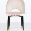 Stuhl Iris Velvet Beige Stühle
