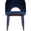 Hot Stuhl Iris Velvet Blau (2/Set) Stühle
