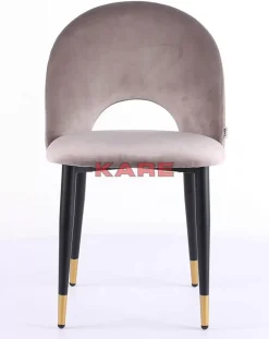 Online Stuhl Iris Velvet Taupe (2/Set) Stühle