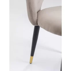 Online Stuhl Iris Velvet Taupe (2/Set) Stühle
