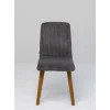 Hot Stuhl Lara Cord Grau Stühle