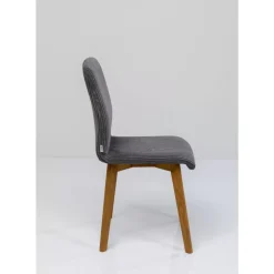 Hot Stuhl Lara Cord Grau Stühle