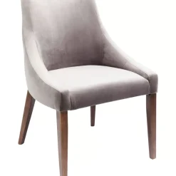Stuhl Mode Velvet Grau Stühle