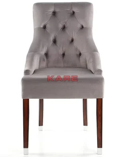 Best Stuhl Prince Velvet Grau Stühle