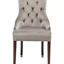 Best Stuhl Prince Velvet Grau Stühle