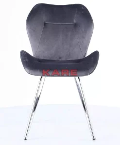 Clearance Stuhl Viva Grau Chrom Stühle