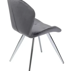 Clearance Stuhl Viva Grau Chrom Stühle