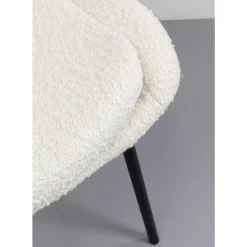 Hot Stuhl West Side Boucle Creme Stühle