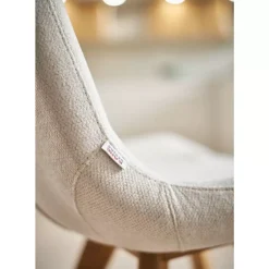 Hot Stuhl West Side Boucle Creme Stühle