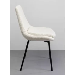 Hot Stuhl West Side Boucle Creme Stühle