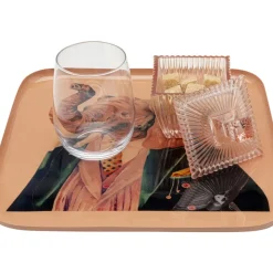 New Tablett Ego Elephant 27X27Cm Geschirr & Tischaccessoires