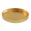 Hot Tablett In Schlangenoptik Gold Geschirr & Tischaccessoires