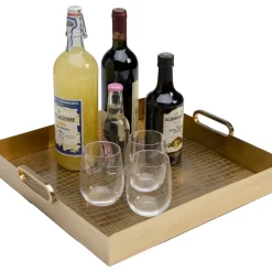 Clearance Tablett Serpente 42X41Cm Geschirr & Tischaccessoires