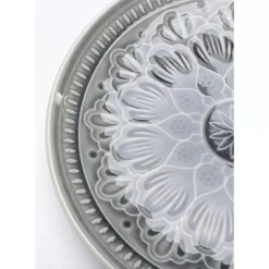 Sale Teller Sicilia Mandala Grau O21Cm Geschirr & Tischaccessoires
