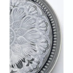 New Teller Sicilia Mandala Grau O27Cm Geschirr & Tischaccessoires