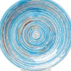 Clearance Teller Swirl Blau O19Cm Geschirr & Tischaccessoires