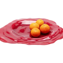 Outlet Teller Tornado Rot O46Cm Geschirr & Tischaccessoires
